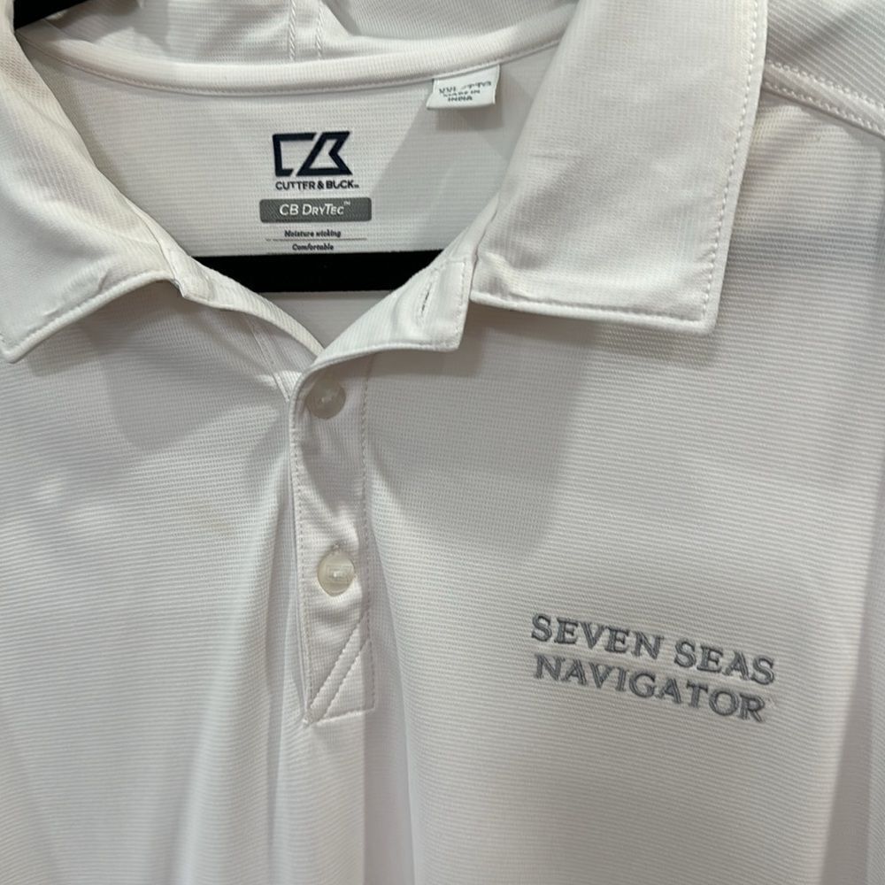 CUTTER & BUCK POLO SHIRT. - Picture 2 of 8